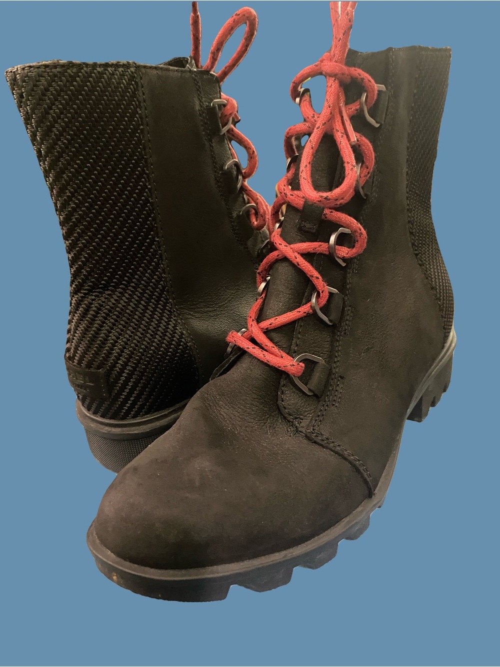 Barely Worn Women's Sorel Leather Black Boots
